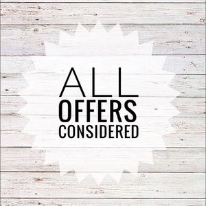 Feel free to make an offer!